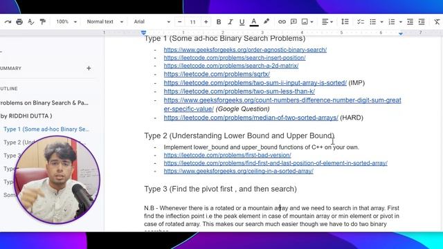 5 Types of Patterns in Binary Search | DSA Pattern Series 2 | FAANG & Product Based Coding Intervie смотреть онлайн