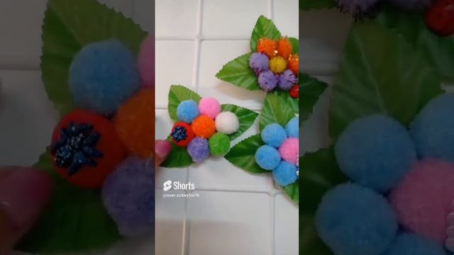 оригинальные резинки для волос #канзаши