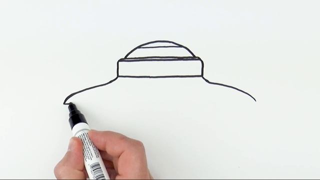 How to Draw UFO Easy for beginners Step by Step смотреть онлайн