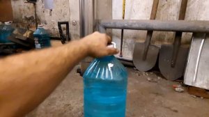 Доказательство горения воды в печи