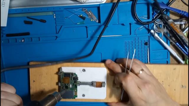 Huawei Y6 Pro (TIT-U02) интересный заморочливый ремонт смотреть онлайн