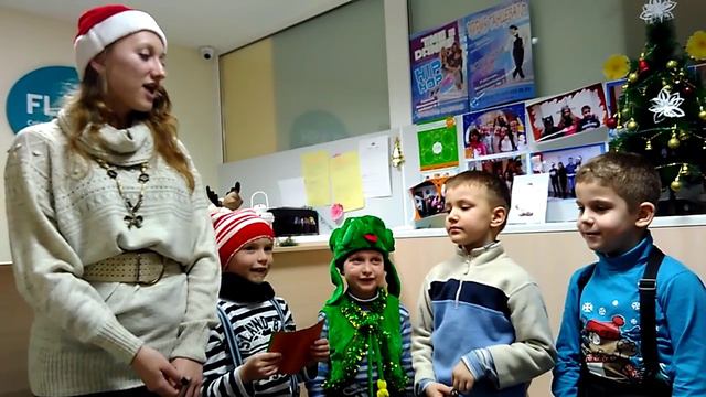 Поздравление от самых маленьких студентов Школы FLASH смотреть онлайн