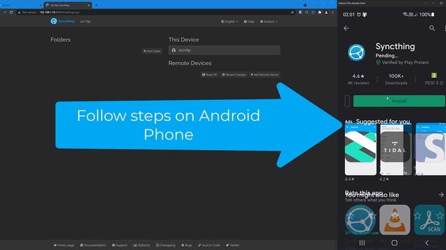 Syncthing: Sync Synology with an Android Folder смотреть онлайн
