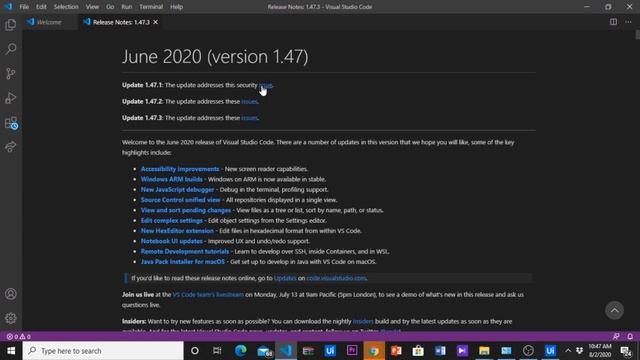 How to install and use Vs Code on windows 10 latest version (1.47) | Visual Studio Code смотреть онлайн