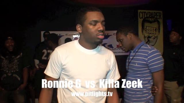 Mortal Kombat II: finals: Ronnie G vs Killa Zeek : Pit Fights Battle League смотреть онлайн