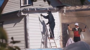 СТРОЙХАУС. Перекраска, окраска, реставрация фибро-цементного сайдинга