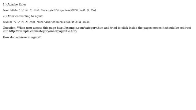 DevOps & SysAdmins: nginx rewrite : [emerg] unknown "0" variable (2 Solutions!!) смотреть онлайн