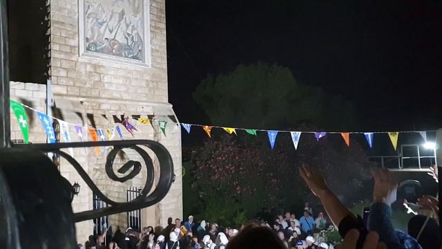 Miracle of the Cloud on Mt Tabor, Israel - Orthodox Transfiguration Celebration смотреть онлайн
