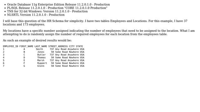 Databases: Random Assignment of Employees to Locations Oracle SQL (2 Solutions!!) смотреть онлайн