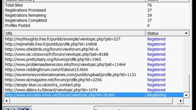 Forum Profile Bot смотреть онлайн