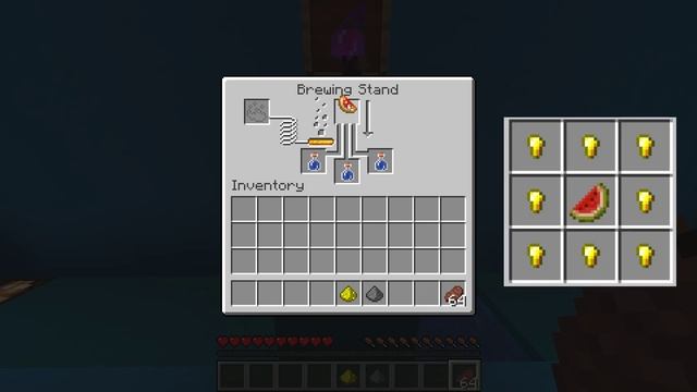 How to brew an Instant Health Splash Potion [Minecraft] смотреть онлайн
