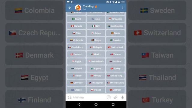 How to use Telegram NowTrendingBot in Inline mode смотреть онлайн