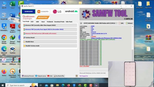 Fix ADB Arror & Frp Bypass / All Galaxy S21+,S21, S21 Ultra, S20 Ultra (Android 13) UI-5.1 Done ✅ смотреть онлайн