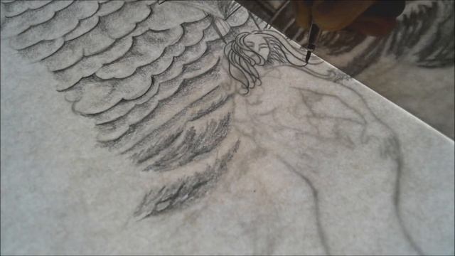 Full Sleeve Tattoo Design - Speed Drawing смотреть онлайн