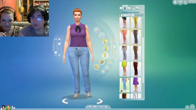 Наша Жизнь the SIMS 4! Создание персонажа Ольга! смотреть онлайн