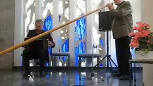 Alphorn und Bandoneon "Ave Maria" смотреть онлайн