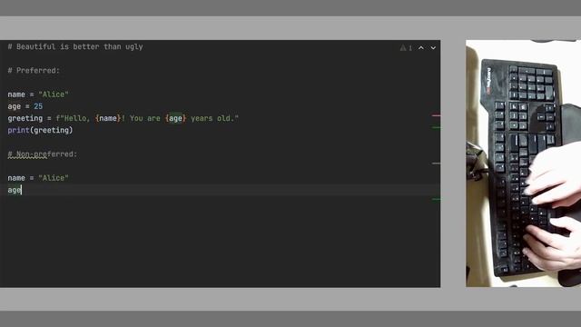 Beautiful Is Better Than Ugly | Coding ASMR | The Zen Of Python смотреть онлайн