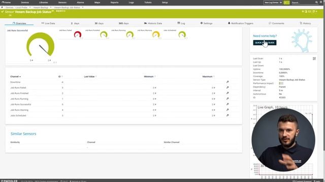 PRTG Tutorial - Veeam Monitoring смотреть онлайн