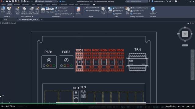 Maintain AutoCAD File using drawing recovery utility | Purge Drawing | AutoCAD Tutorial смотреть онлайн