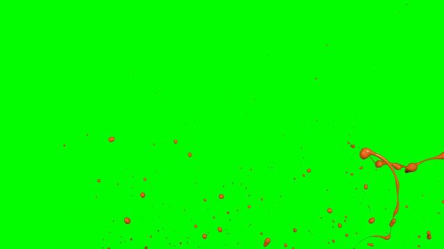 JustPaint,Lick Of Paint,SLUDGE_ Dripping Fling,Hit, slime Pulls , Matta, GREEN SCREEN, 009 смотреть онлайн