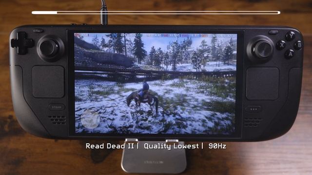 Red Dead Redemption II - FPS tested low, med, ULTRA | OLED steam deck смотреть онлайн