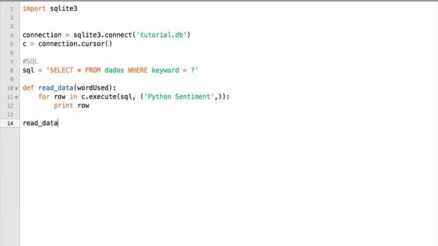 Python e Banco de Dados com Sqlite3 #3: Lendo do Banco de Dados смотреть онлайн