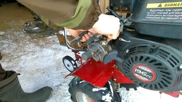Обслуживание мотоблока снегоуборщика. смотреть онлайн