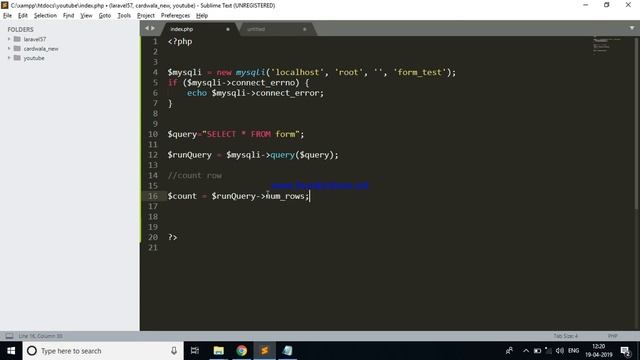 how to fetch data from database in php смотреть онлайн