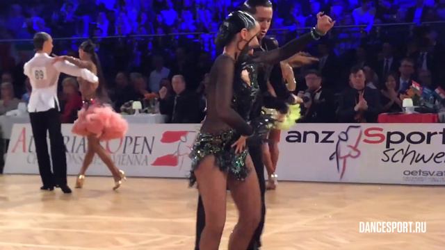 Umberto Gaudino - Louise Heise DEN | Samba | 1/8 WDSF World Latin Championship - AOC 2017