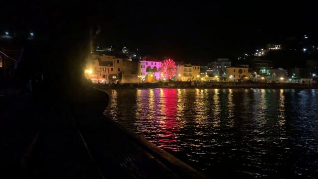 Вечерняя атмосфера на берегу моря: звуки волн и разговоры на итальянском смотреть онлайн