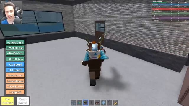 Roblox Adventures / VIDEO GAME FACTORY TYCOON! / TRON BIKES! EXPLOSIVES! FLYING CLOUDS! смотреть онлайн