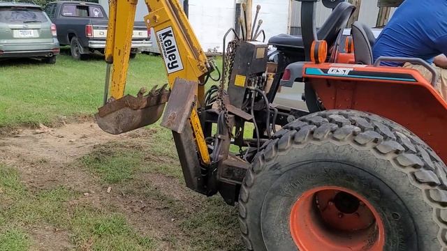 1998-'02 Kubota L4310 Diesel 4wd Tractor & Kelley 3pt Backhoe - Live Consignment Auction - 9/18/202 смотреть онлайн