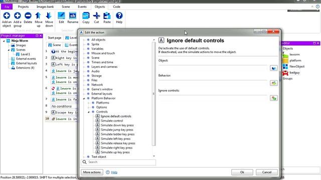 Gdevelop - Collisions смотреть онлайн