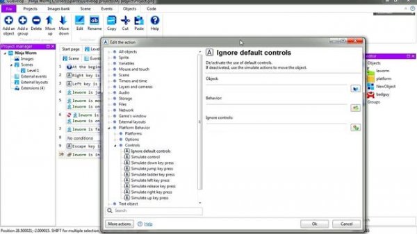 Gdevelop  - Collisions