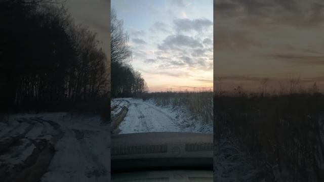 Зоти т600 бездорожье, зима. (2)