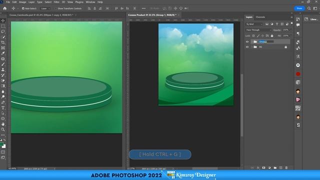 Lesson 02 | PHOTOSHOP Coosea Product | KIMSROY Official смотреть онлайн