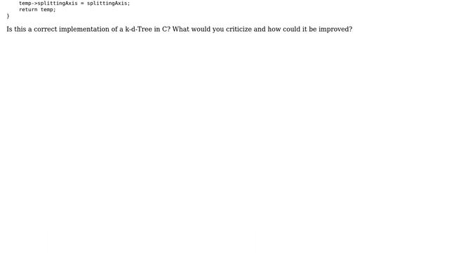 Implementation of k-d-Tree смотреть онлайн