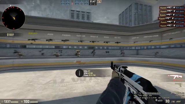 Как правильно проводить разминку перед игрой в ММ? (ТРЕНИРОВКА В CS:GO) смотреть онлайн