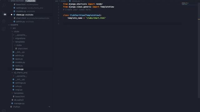 Django with Chart js | How to create charts with Django and Chart js смотреть онлайн