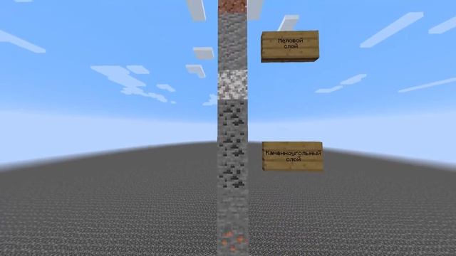 СЛОИ ЗЕМНОЙ КОРЫ В MINECRAFT..... смотреть онлайн