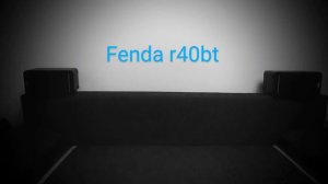Fenda r40bt sound test
