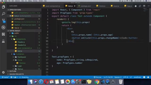 how to pass data from childComponent to ParentComponent in React смотреть онлайн