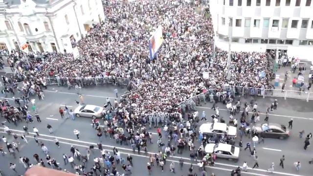 Mусульмане скоро захватят Москву! Праздник мусульман в Москве Прорыв отцепления смотреть онлайн