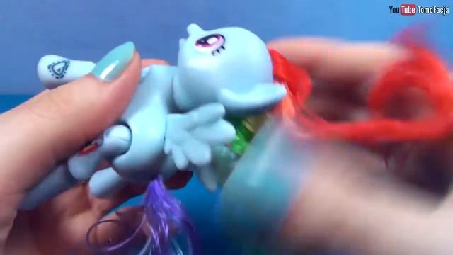 Игровой набор Explore Equestria "Рейнбоу Дэш пони с артикуляцией" Май Литл Пони B5676 смотреть онлайн