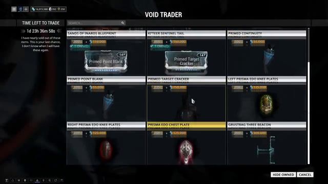 Warframe Void Trader 6/3/2016 смотреть онлайн