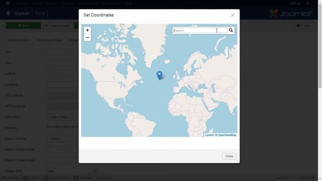 Phoca Maps - adding marker смотреть онлайн