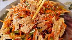 Спаржа по- корейски! Очень просто/ Очень вкусно/???