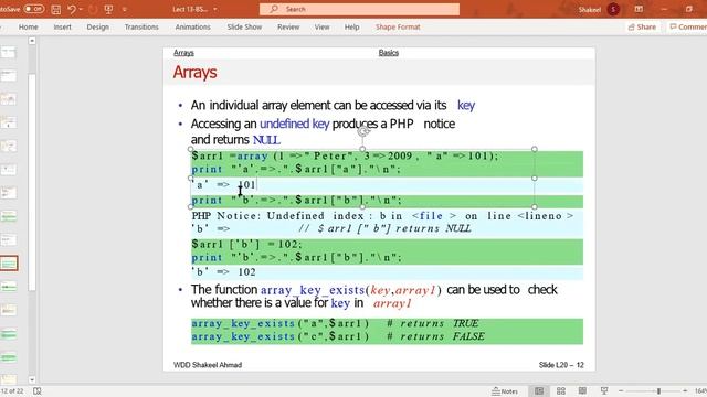 PHP 5 | Arrays | смотреть онлайн
