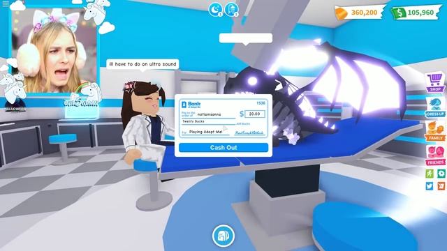 My Legendary NEON Shadow Dragon Had TRIPLETS In Adopt Me! (Roblox) смотреть онлайн