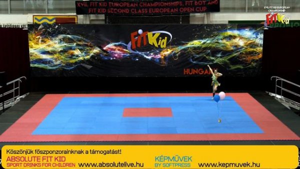 XVII. Fit Kid European Championships Individual finalist Kellie Ann Finnegan